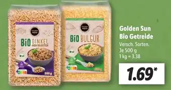 Lidl Golden Sun Bio Getreide 500 g Angebot