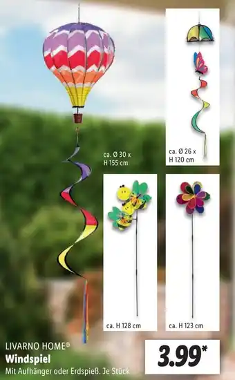 Lidl Livarno Home Windspiel Angebot