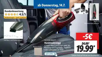 Lidl Silvercrest Handstaubsauger Angebot