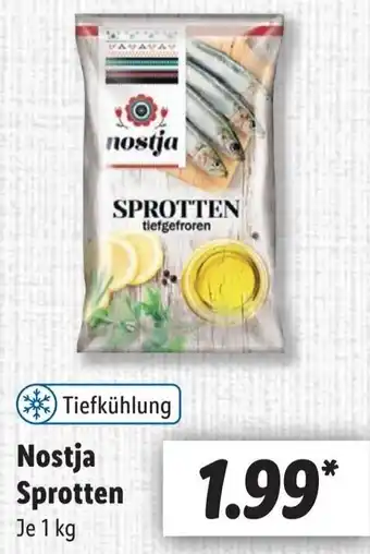 Lidl Nostja Sprotten 1 kg Angebot