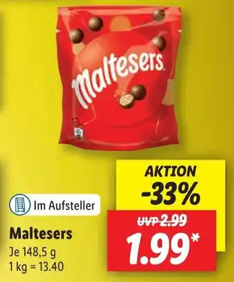 Lidl Maltesers 148,5 g Angebot