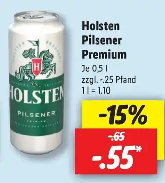 Lidl Holsten Pilsener Premium 0,5 L Angebot