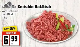 Edeka Frischemarkt Gutfleisch Gemischtes Hackfleisch 1 kg Angebot