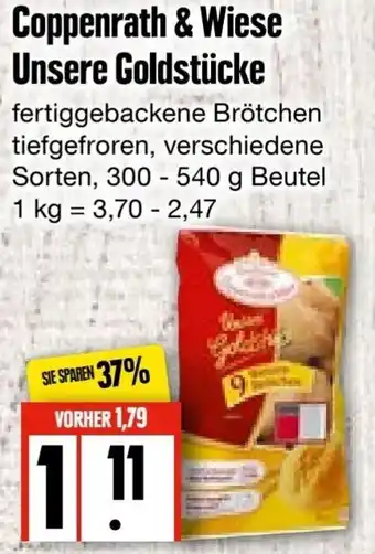 Edeka Frischemarkt Coppenrath & Wiese Unsere Goldstücke 300-540 g Beutel Angebot