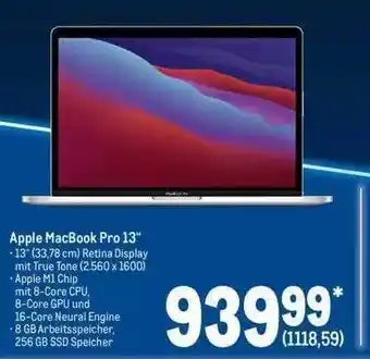 METRO Apple Macbook Pro13'' Angebot