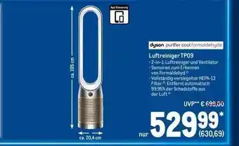 METRO Luftreiniger Tp09 Dyson Angebot