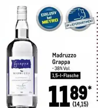 METRO Madruzzo Grappa Angebot