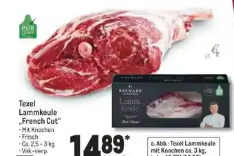 METRO Texel Lammkeule „french Cut” Angebot