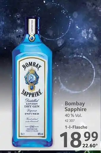 Selgros Bombay Sapphire Angebot