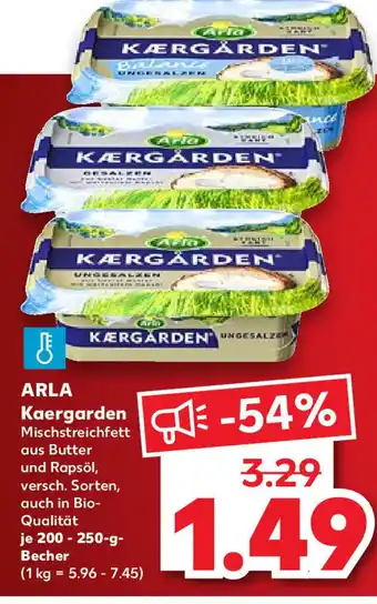 Kaufland Arla Kaergarden 200-250g Angebot