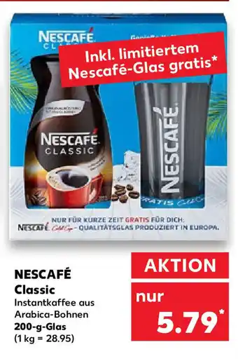 Kaufland Nescafe Classic 200g Angebot