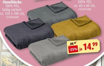 ROLLER Flanelldecke Angebot