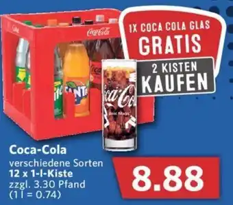 Combi Coca-Cola 12x1 L Kiste Angebot