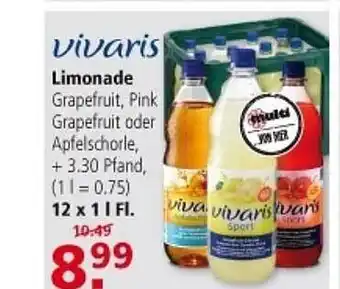 Multi Markt Vivaris Limonade Angebot