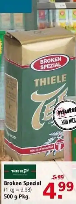 Multi Markt Thiele Broken Spezial Angebot