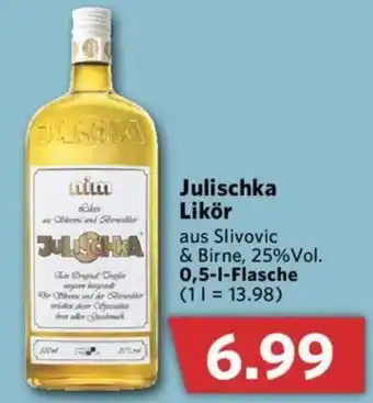 Combi Julischka Likör 0,5 L Flasche Angebot