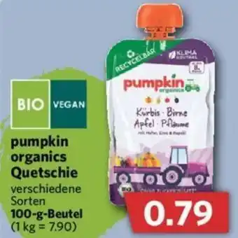 Combi pumpkin organics Quetschie 100 g Beutel Angebot