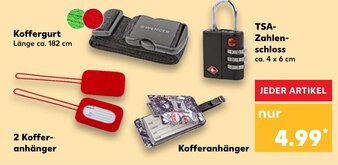 Kaufland TSA Zahlenschloss Angebot