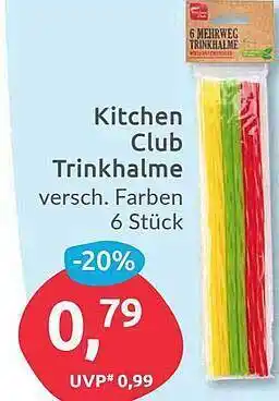 Budni Kitchen Club Trinkhalme Angebot