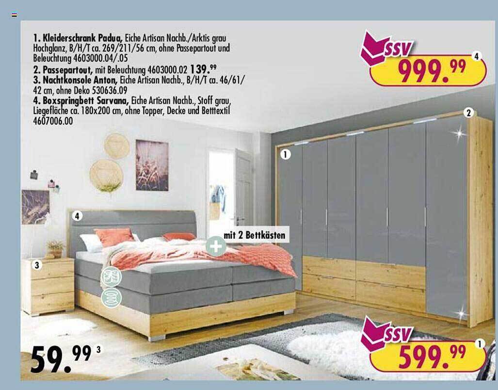 kleiderschrank padua angebot bei möbel boss
