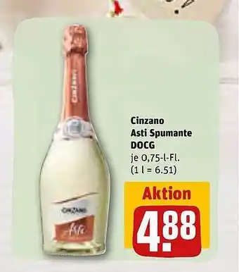 REWE Cinzano Asti Spumante Docg Angebot