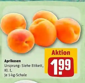 REWE Aprikosen Angebot