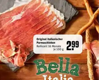 REWE Original Italienischer Parmaschinken Angebot