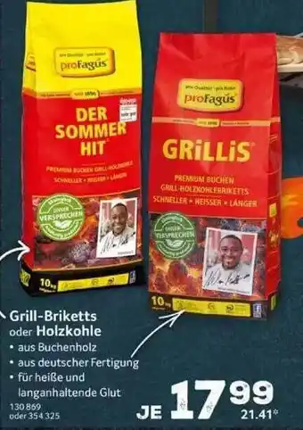 Selgros Grill-briketts Oder Holzkohle Profagus Angebot