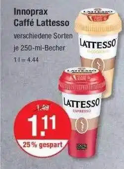 V Markt Innoprax Caffé Lattesso Angebot