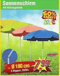 Wiglo Wunderland Sonnenschirm Angebot