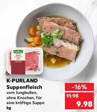 Kaufland K-Purland Suppenfleisch 1 kg Angebot