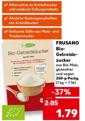 Kaufland Frusano Bio-Getreidezucker 250 g Angebot