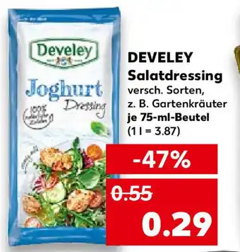 Kaufland Develey Salatdressing 75 ml Angebot