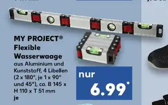 Kaufland My Project Flexible Wasserwaage Angebot