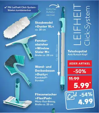 Kaufland Leifheit Click-System - Teleskopstiel Angebot