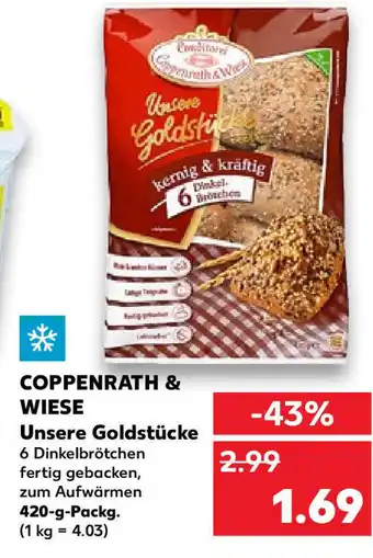 Kaufland Coppenrath & Wiese Unsere Goldstucke 420g Angebot