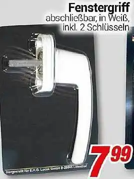 CENTERSHOP Fenstergriff Angebot