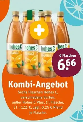 tegut Hohes C verschiedene Sorten 6 Flasche Angebot