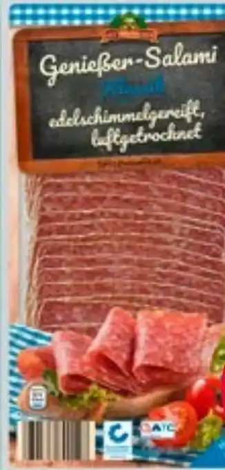 Aldi Nord Genießer-Salami Angebot