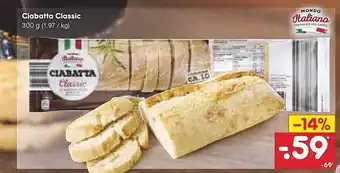 Netto Marken-Discount Ciabatta Classic Angebot