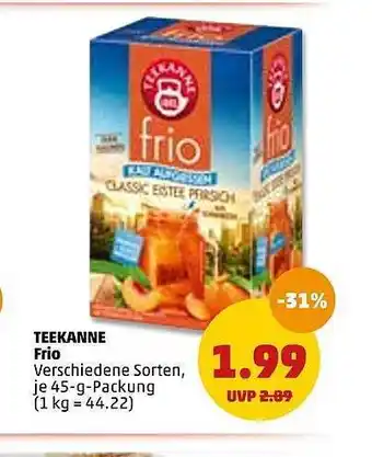 PENNY Teekanne Frio Angebot