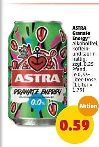 PENNY Astra Granate Energy Angebot