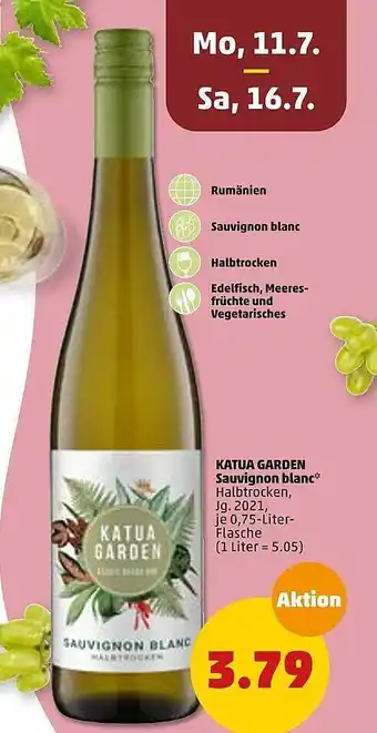 PENNY Katua Garden Sauvignon Blanc Angebot