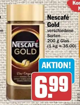 Hit Nescafe Gold 200g Angebot