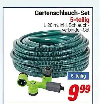 CENTERSHOP Gartenschlauch-set 5tlg Angebot