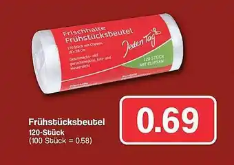 Famila Nord West Frühstücksbeutel Angebot