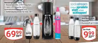 Globus Sodastream Wassersprudler Terra Oder Duo-kunststoffflaschen Angebot