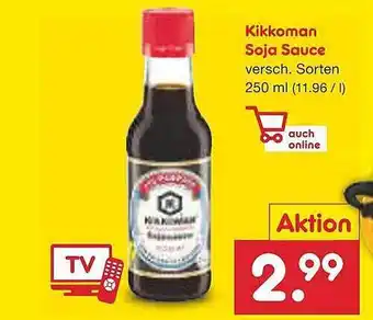 Netto Marken-Discount Kikkoman Soja Sauce Angebot