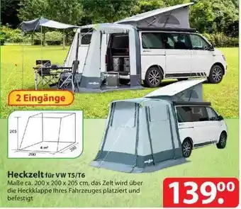 Famila Nord Ost Heckzelt Für Vw T5 T6 Angebot
