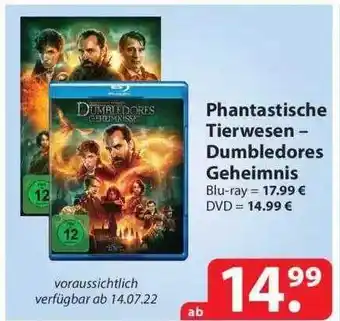 Famila Nord Ost Phantastische Tierwesen - Dumbledores Geheimnis Angebot